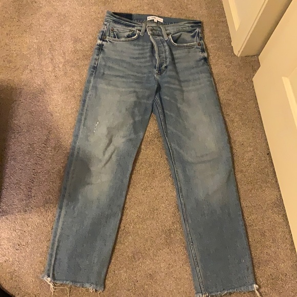 Redone cropped jeans size 26